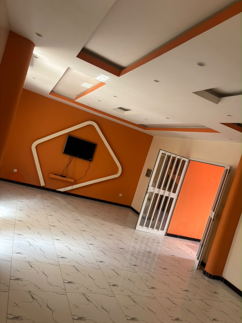 Séjour avec mur TV design